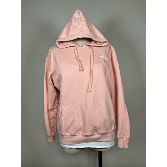 Cherokee Pink Pullover Hoodie Jacket Women Size XL USED - Picture 1 of 8